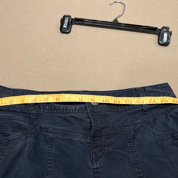 Lucky Brand black denim midi skirt 12 - Picture 8 of 13